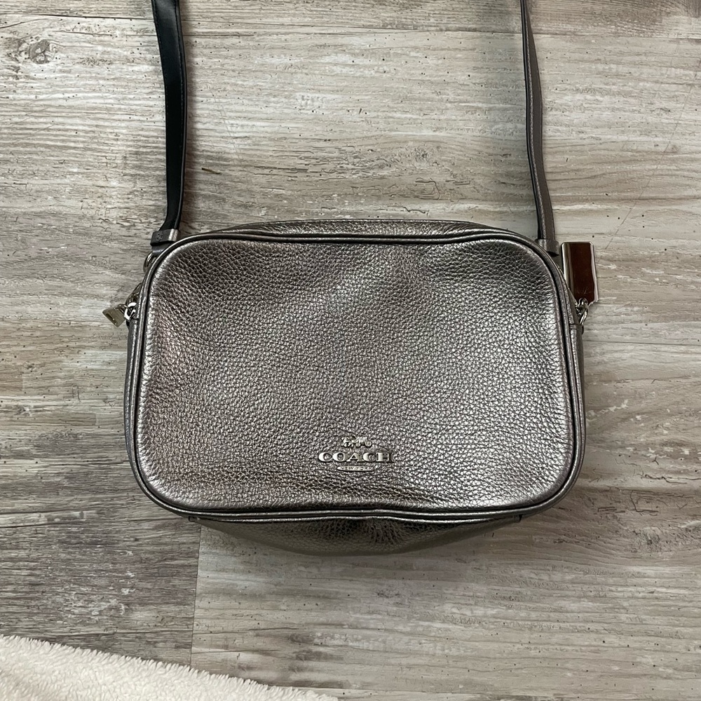 Coach Metallic Crossbody Bag